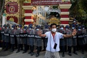 کشته شدن ۶ معترض دیگر در جریان اعتراضات میانمار