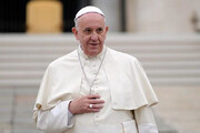 لحظه ورود پاپ فرانسیس به عراق / فیلم