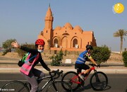 دوچرخه سواری زنان در خیابان‌های عربستان / تصاویر