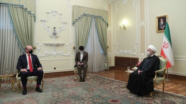 وزیر خارجه ایرلند با روحانی دیدار کرد / تصاویر