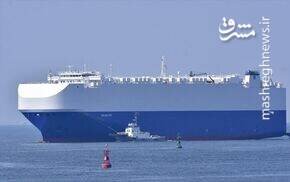 تصاویری از کشتی منفجر شده اسرائیلی در دریای عمان /فیلم