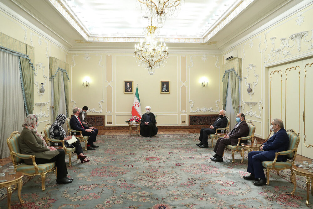 دیدار وزیر خارجه ایرلند با دکتر روحانی
