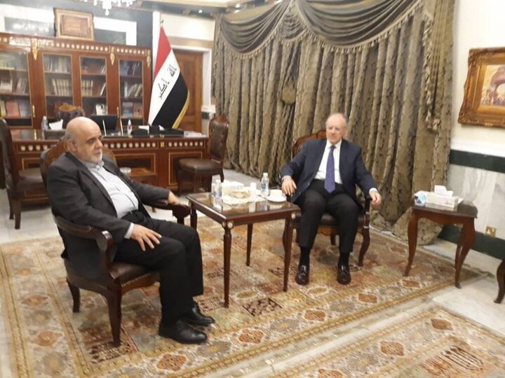 مذاکرات ایرج مسجدی و وزیر دارایی عراق درباره دریافت مطالبات ایران