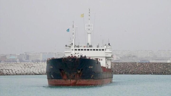 کشتی حامل غلات از ایران به روسیه دچار آبگرفتگی شد