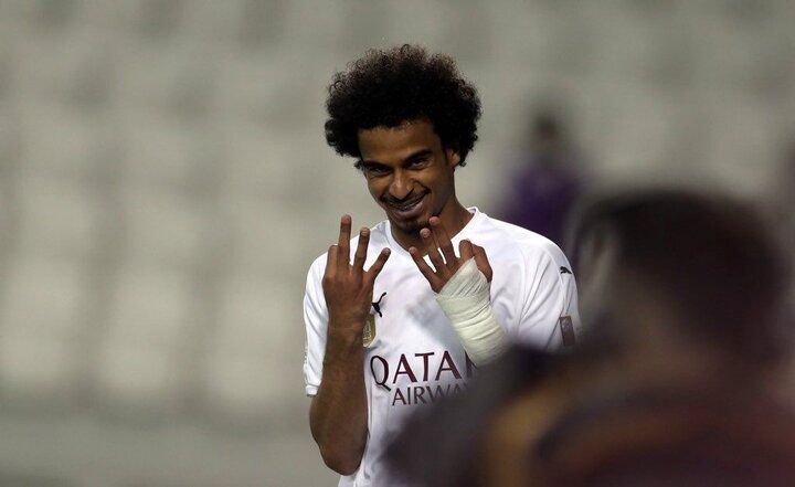 مصدومیت اکرم عفیف در دیدارهای پایانی لیگ قطر
