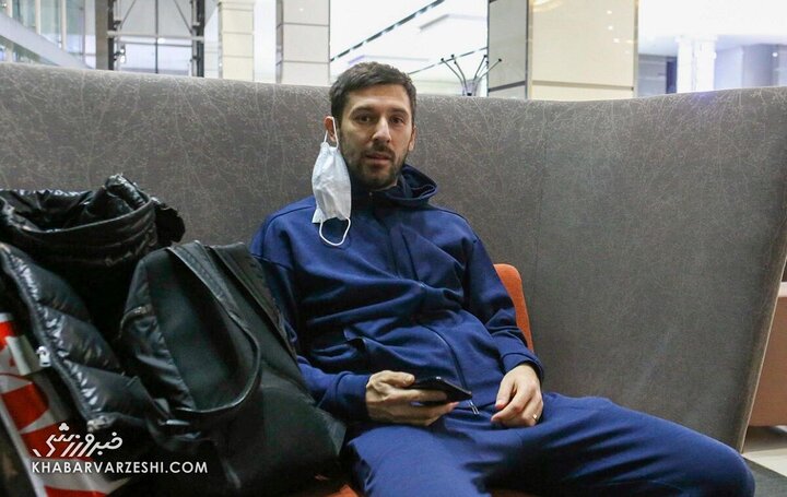 حضور میلیچ در باشگاه استقلال پس از ورود به تهران