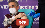لحظه تزریق واکسن کوو ایران برکت در فاز ۲ و ۳ / فیلم