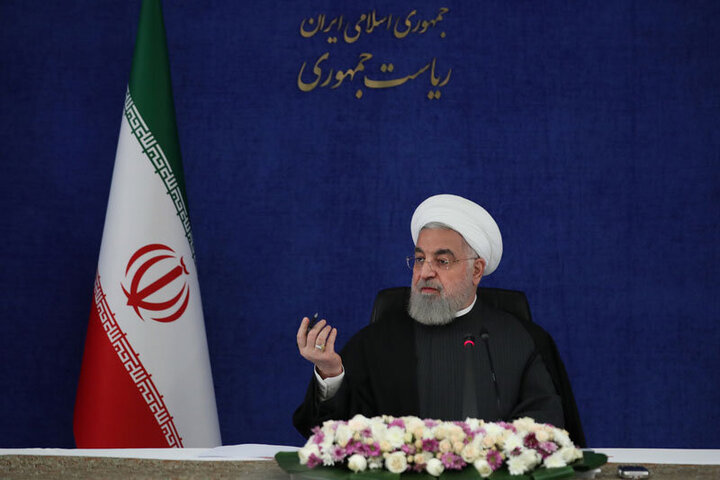 روحانی: سال ۱۴۰۰ سال پیروزی ملت ایران در جنگ اقتصادی و مهار کرونا است