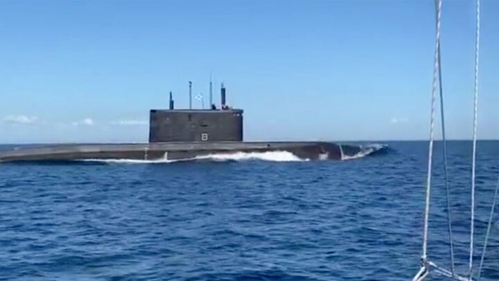 ناپدید شدن یک زیردریایی در دریای سیاه 