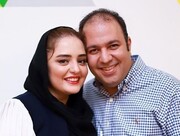 عکس جدید نرگس محمدی و همسرش