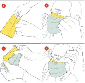 راهکارهایی برای جلوگیری از بخار گرفتن عینک هنگام ماسک زدن