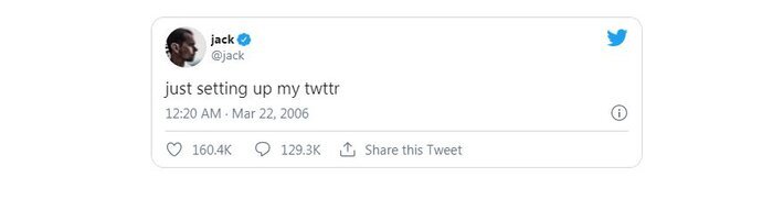 سینا استاوی اولین توییت تاریخ را خرید