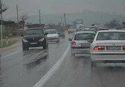 آخرین وضعیت ترافیکی جاده‌های کشور ۴ فروردین ۱۴۰۰/ کدام جاده‌ها بارانی هستند؟