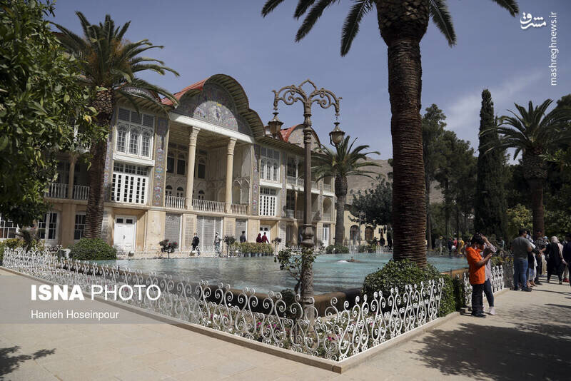 باغ ارم شیراز در روزهای بهار ۱۴۰۰ / تصاویر