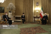 دیدار حسن روحانی با وزیر خارجه چین / تصاویر