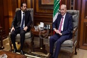 دیدار سعد حریری با رییس پارلمان لبنان