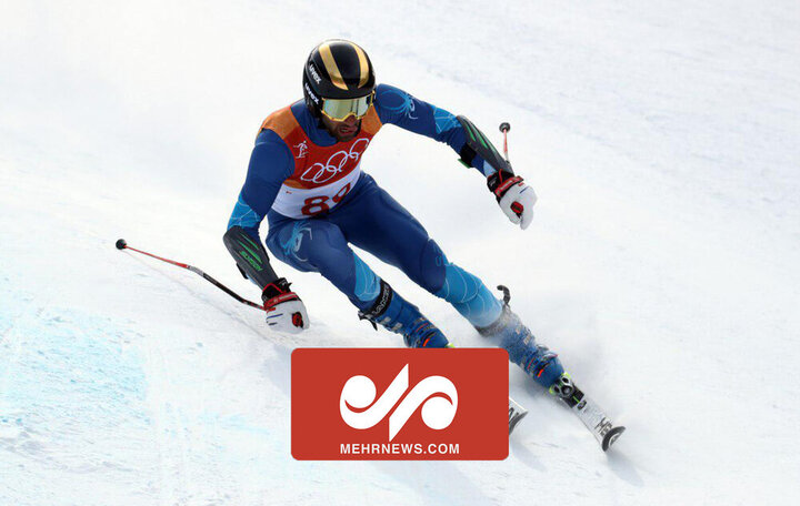 سقوط وحشتناک اسکی‌باز نروژی با سرعت ۱۰۰ کیلومتر / فیلم