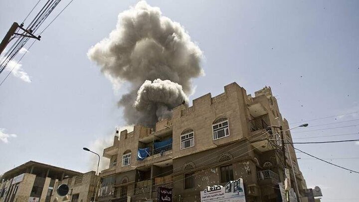 پهپادهای سعودی به فرودگاه حدیده یمن حمله کردند