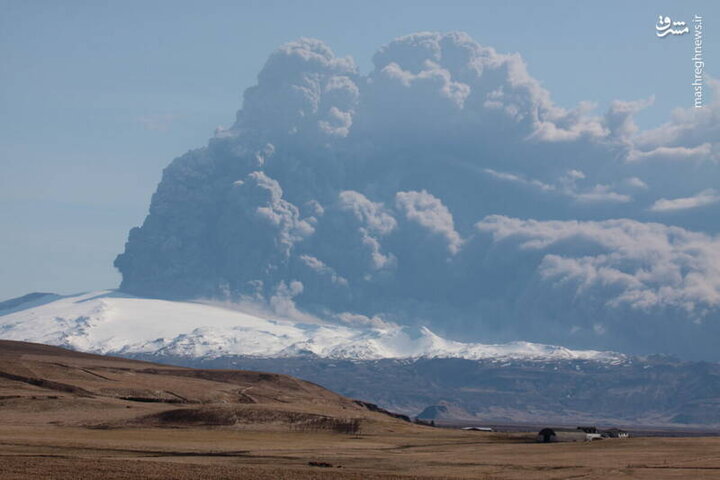 فوران کوه آتشفشان در شیلی / فیلم