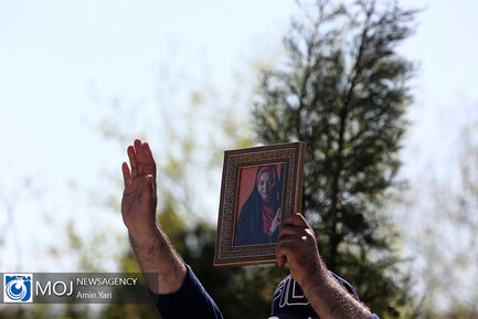 گزارش تصویری از مراسم تشییع و تدفین پیکر آزاده نامداری در قطعه هنرمندان بهشت زهرا