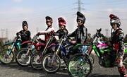 زنان موتور سوار در مشهد / تصاویر