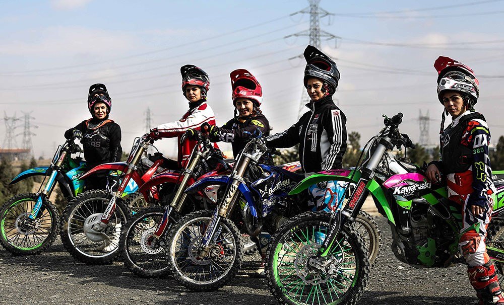 زنان موتورسوار در مشهد / تصاویر