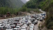 آخرین وضعیت ترافیکی محورهای شمالی | ترافیک سنگین در محور چالوس و تردد روان در محورهای فیروزکوه و هراز