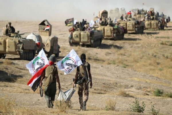 درگیری نیروهای حشد شعبی با داعش در صلاح‌الدین