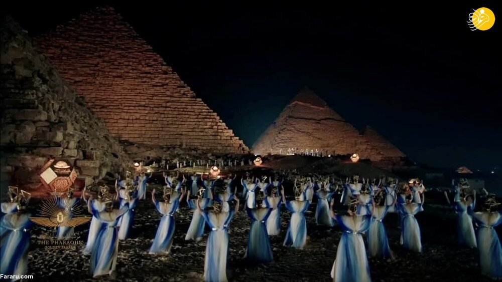 رژه فرعون‌های مومیایی در خیابان‌های قاهره / تصاویر