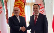 دیدار وزرای امورخارجه ایران و قرقیزستان / فیلم