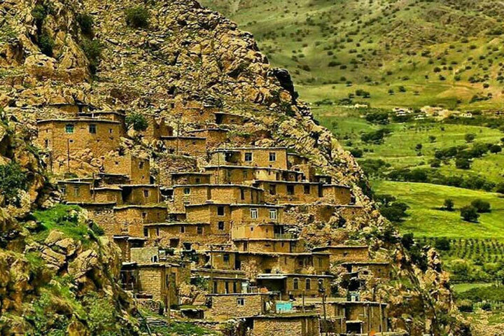 تصاویری زیبا از روستای تاریخی ژیوار در کردستان / فیلم