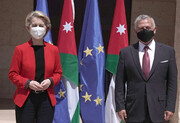 پادشاه اردن با رییس کمیسیون اتحادیه اروپا دیدار کرد