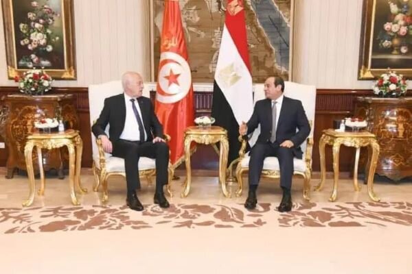 رییس‌جمهور تونس امروز با عبدالفتاح السیسی دیدار می‌کند