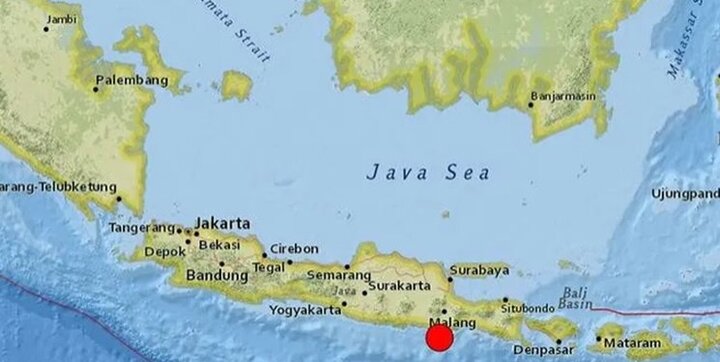 کشته شدن ۶ نفر در پی زلزله شدید در اندونزی