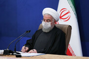 روحانی در پیامی درگذشت مادر شهیدان ضعیف‌تن را تسلیت گفت