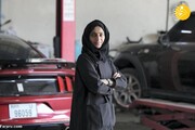 نخستین زن تعمیرکار خودرو در امارات / تصاویر