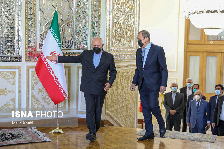 دیدار ظریف با وزیر امور خارجه روسیه / تصاویر
