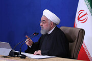 روحانی: پاسخ خباثت صهیونیست‌ها و جنایتکاران را با غنی سازی ۶۰ درصد میدهیم / فیلم
