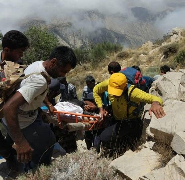 نجات کوهنوردان بروجردی از ارتفاعات کپرگه