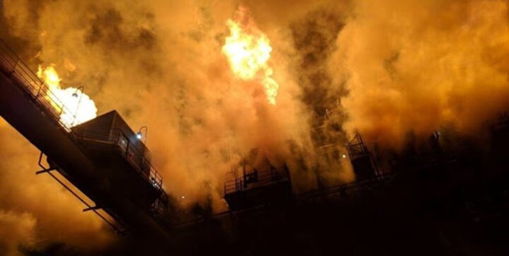 انفجار کوره شمش در کارخانه فولادی یزد