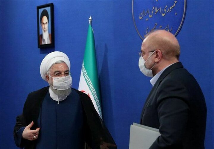 رقابت هسته‌ای قالیباف با دولت روحانی