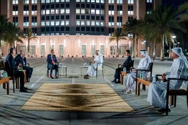 دیدار وزیر خارجه امارات با یک مقام صهیونیست در ابوظبی