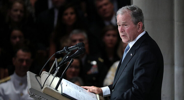 انتقاد تند جورج بوش از حزب جمهوری‌خواه 