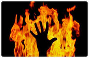 پسر تهرانی دختر مورد علاقه‌اش را با بنزین آتش زد!