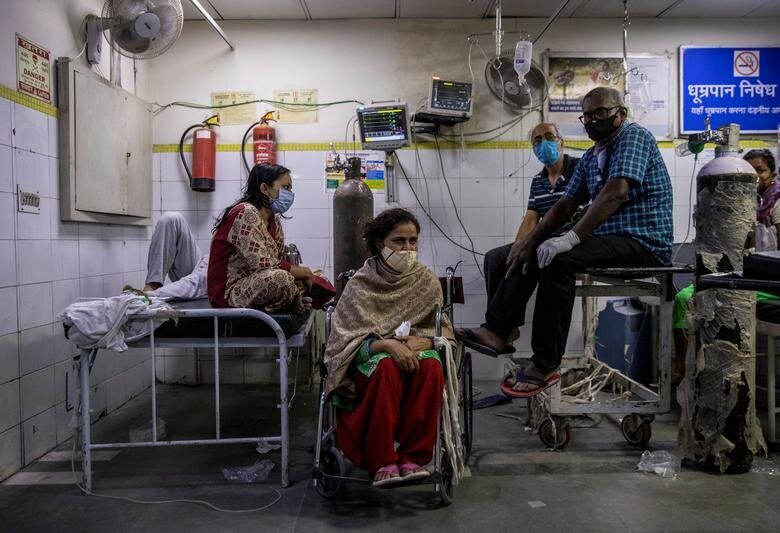 تصاویری دردناک از وضعیت هند پس از شیوع ویروس جهش یافته