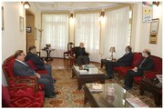 دیدار حامد کرزی با سفیر ایران در افغانستان