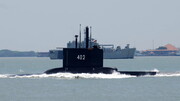 پیام تسلیت پوتین برای سانحه غرق شدن زیردریایی اندونزی