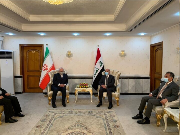 وزرای خارجه ایران و عراق دیدار کردند
