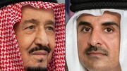 پادشاه عربستان از امیر قطر برای سفر به ریاض دعوت کرد