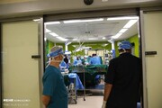 عمل جراحی پیوند ریه در بیمارستان مسیح دانشوری / تصاویر